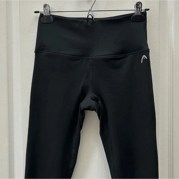 Head Workout Leggings 2 Pairs Sheer Panel Gym Activewear Black Size XS - Picture 6 of 16